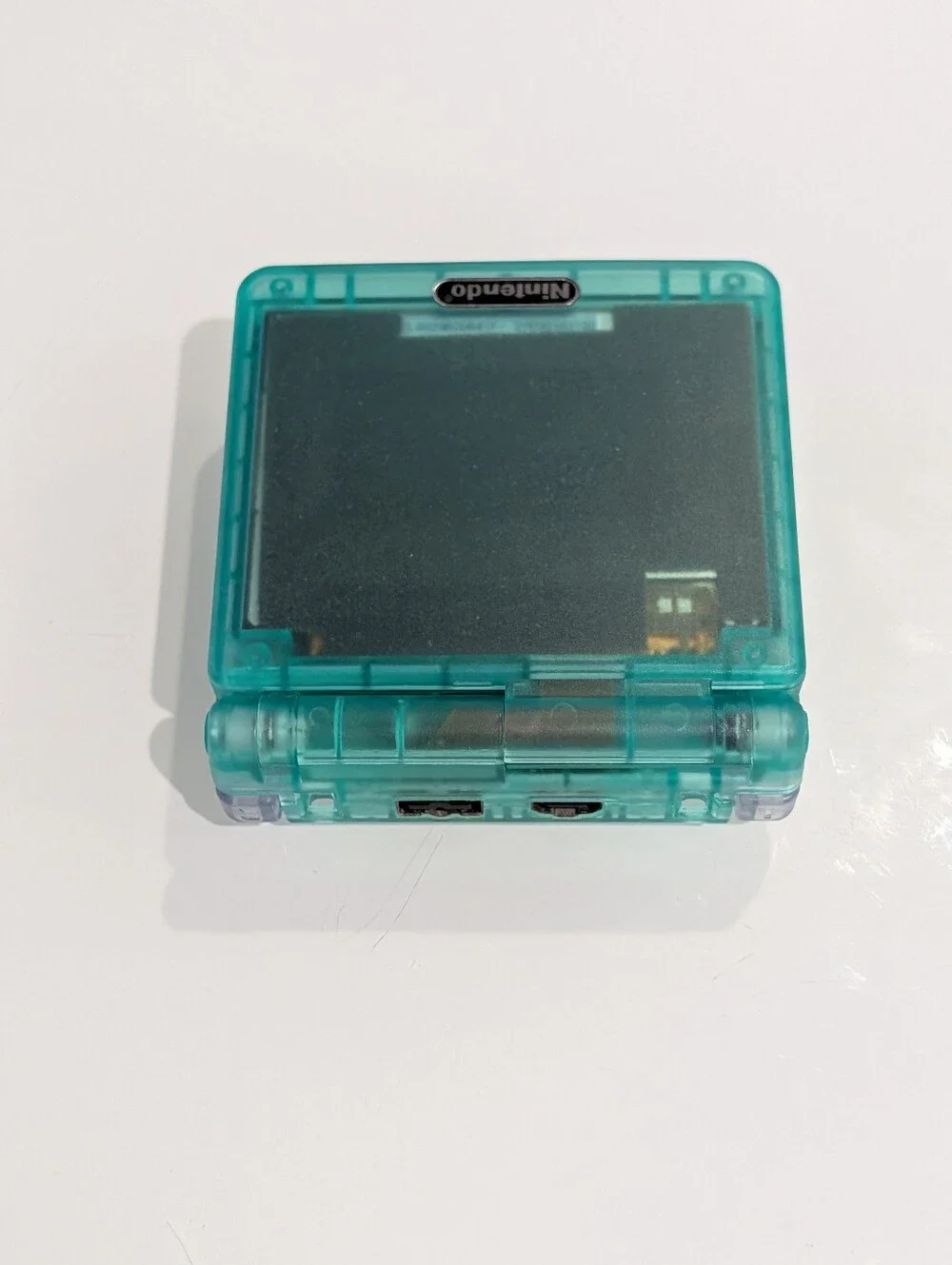 Transparent Clear Green Nintendo Game Boy Advance SP AGS-001 GBA SP